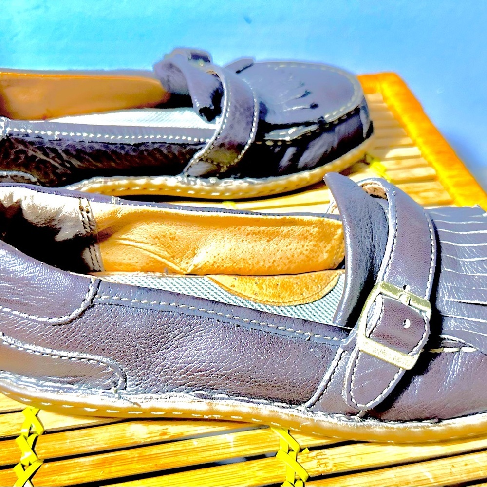 HUSH PUPPIES Professionals Vintage Mocasines Shoes color Brown Size 8 - Picture 3 of 5